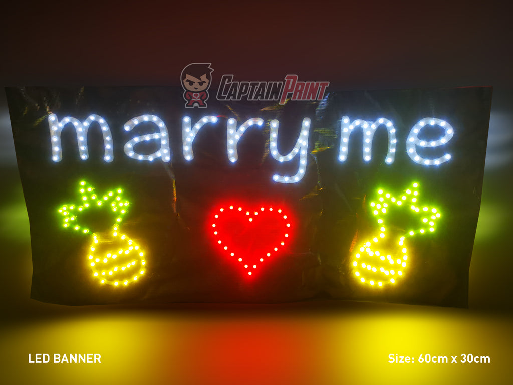 LED Board / LED Banner – Captain Print