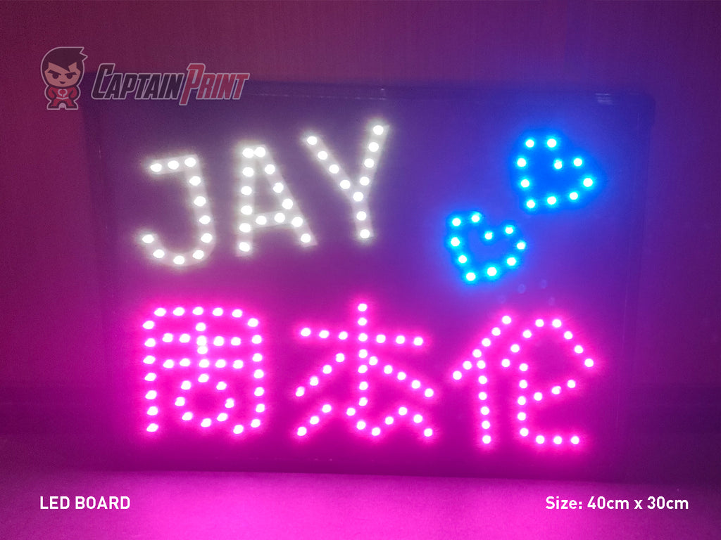 LED Board / LED Banner – Captain Print
